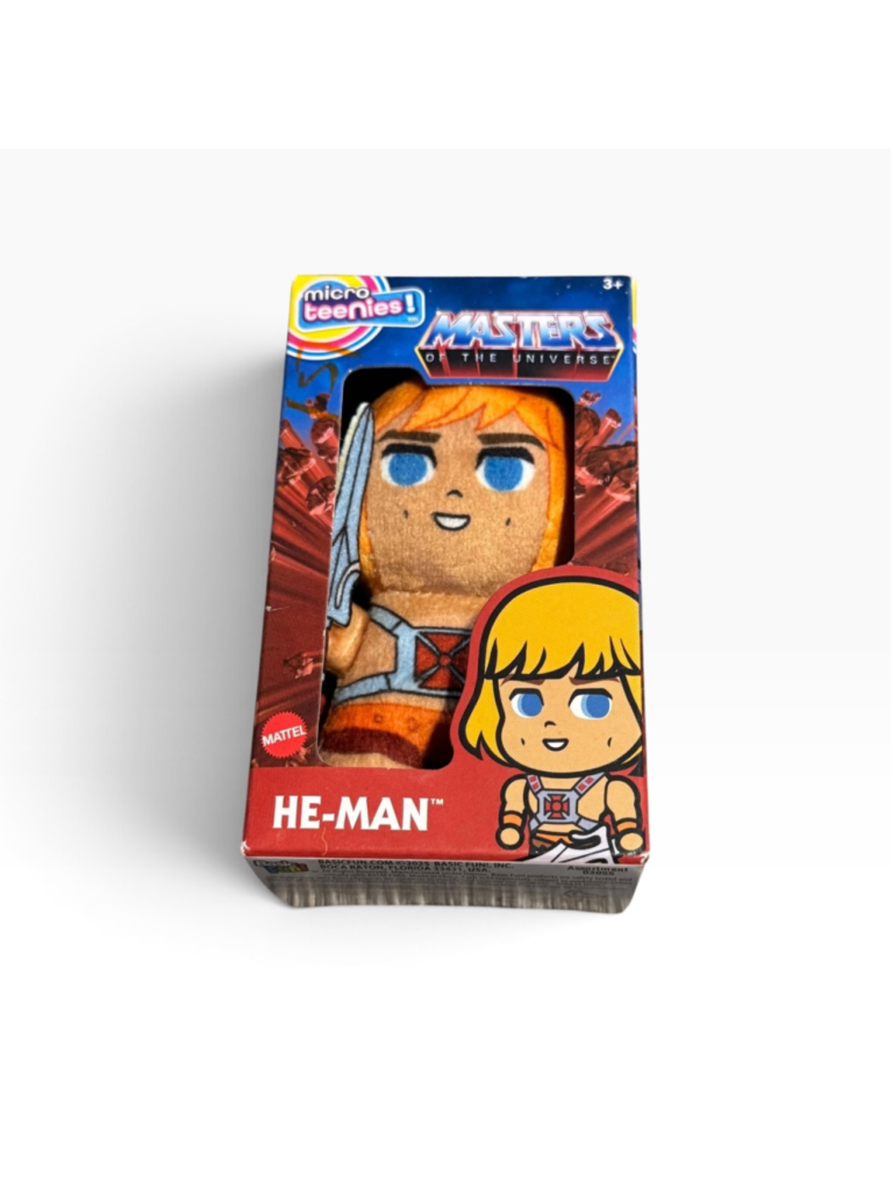 Basic Fun Masters of the Universe He-Man Plush Toy New Nwt